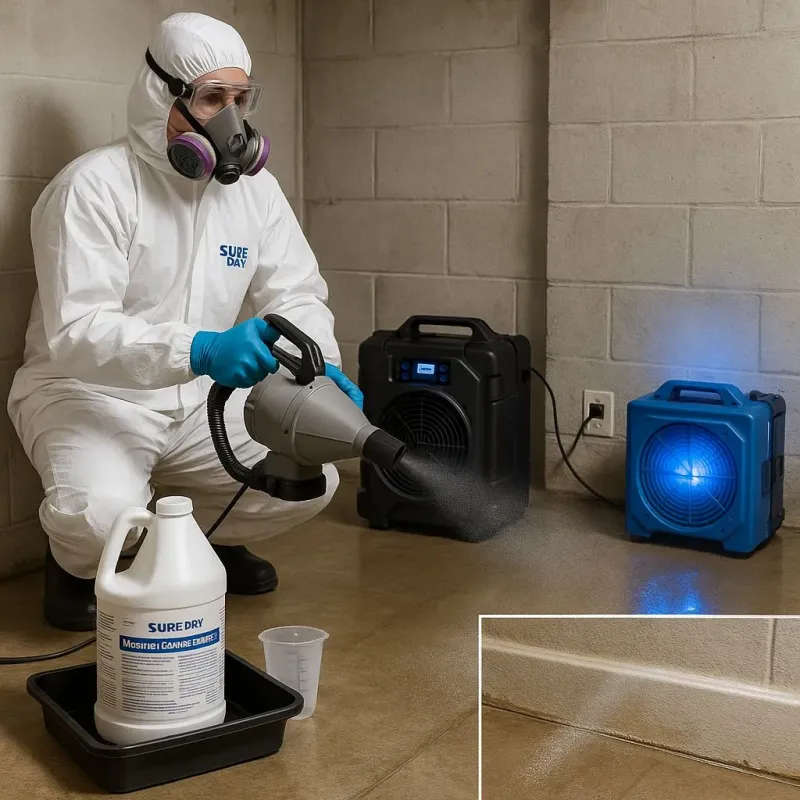 Sanitization and Odor Removal process in Dayton, TX