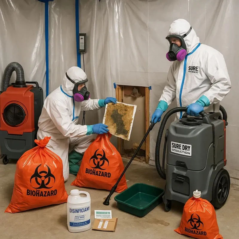 Contaminated Water Handling Protocols process in Dayton, TX