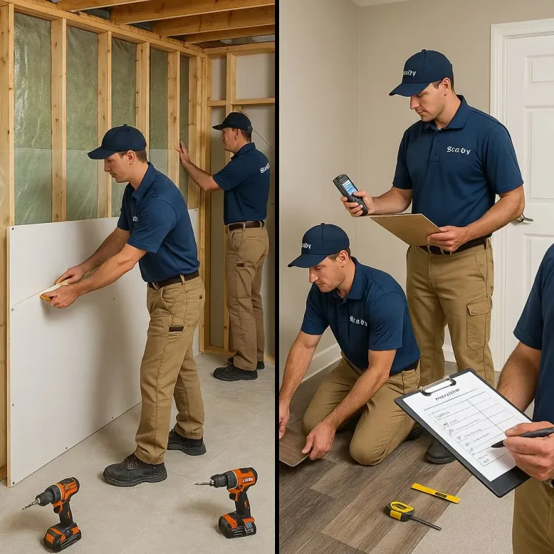 Repairs and Reconstruction process in Dayton, TX